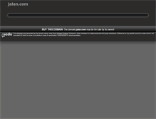 Tablet Screenshot of jalan.com